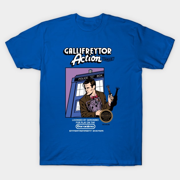 Gallifreytor Action T-Shirt by MarkWelser